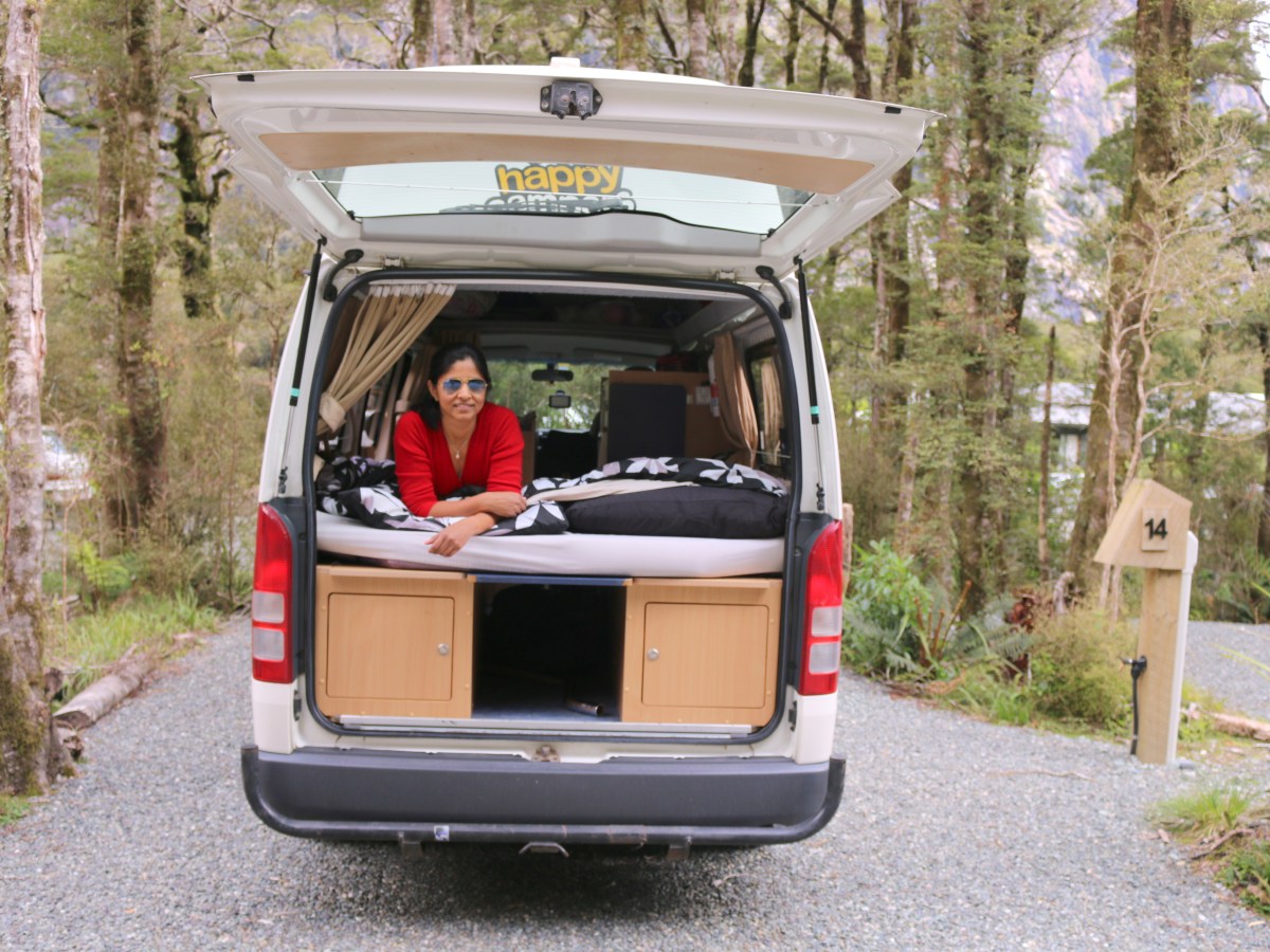 Camper van in New&nbsp;Zealand