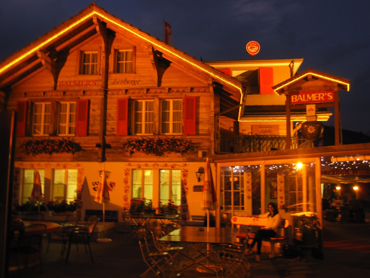 Hostel stay in Switzerland&nbsp;..